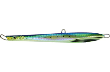 Image of Williamson Abyss Speed Jig, 9/0 Assist Hook, Sinking, Blue/Yellow, 5oz, 7in, ASJ150BLY