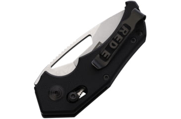 Image of Willumsen Copenhagen Red E Nano Cross Bar Lock Blk