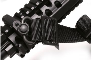 Image of Wilson Combat 10, 2 Quick Detach Swivel Attachment, Rail Mount, Black TR-102SM