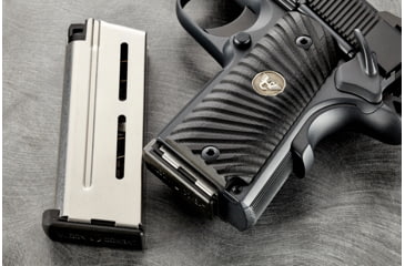 Image of Wilson Combat 1911 Elite Tactical Magazine, .38 Sup, Sup Sentinel, 8RD, Lo-Profile Steel BP, 500-38SS-8RD