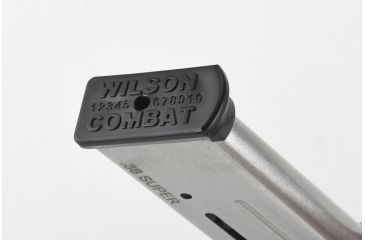Image of Wilson Combat 1911 Elite Tactical Magazine, .38 Super, Full Size, 10 Round, ETM Base Pad 500-38S
