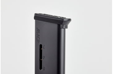 Image of Wilson Combat 1911 Elite Tactical Magazine, .45 ACP, CP, 7RD, ETM Base Pad, Black, 500-45C7B-7RD