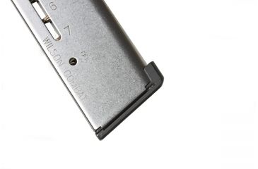 Image of Wilson Combat 1911 Elite Tactical Magazine, .45 ACP HD, +P, Full-Size, 8 Round, Lo-Profile Steel Base Pad, Stainless 500C-HD