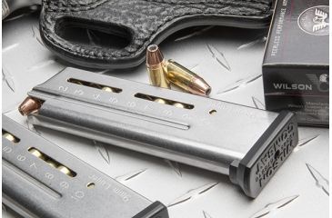 Image of Wilson Combat 1911 Elite Tactical Magazine, 9mm, Full-Size, 10 Round, ETM Base Pad 500-9