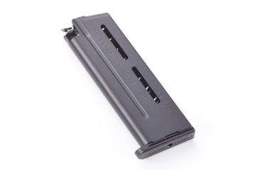 Image of Wilson Combat 1911 Elite Tactical Pistol Magazine, 9mm, Compact, 8-Round, Flush Fit Steel Base Pad, Blk Fluoropolymer 500-9C8B