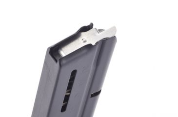 Image of Wilson Combat 1911 Elite Tactical Pistol Magazine, 9mm, Compact, 8-Round, Flush Fit Steel Base Pad, Blk Fluoropolymer 500-9C8B