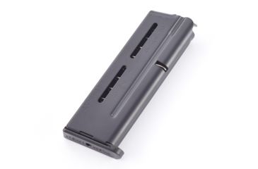 Image of Wilson Combat 1911 Elite Tactical Pistol Magazine, 9mm, Compact, 8-Round, Flush Fit Steel Base Pad, Blk Fluoropolymer 500-9C8B