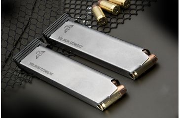 Image of Wilson Combat 1911 ETM-V, Vickers Duty Magazine, .45 ACP, Full-Size, 8 Round, Steel Base Pad 800