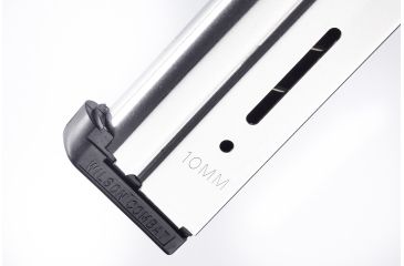 Image of Wilson Combat 1911 Magazine, 10mm, Full-Size, 9 Round, Standard Base Pad, Silver 47NX