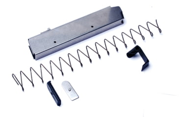 Image of Wilson Combat 1911 Magazine, .45 ACP, Full-Size, 10 Round, Ultra Thin Base Pad, Silver 47T