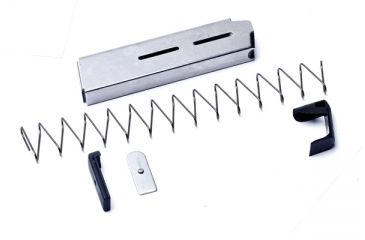 Image of Wilson Combat 1911 Magazine, .45 ACP, Full-Size, 7 Round, Lo-Profile Steel Base Pad, Silver 47C