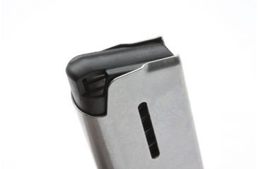Image of Wilson Combat 1911 Magazine, .45 ACP HD, +P, Compact, 6 Round, Lo-Profile Steel Base Pad, Stainless 47OXC-HV