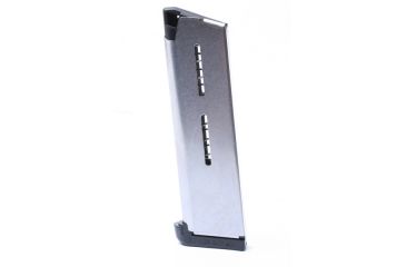 Image of Wilson Combat 1911 Magazine, .45 ACP, Full-Size, 7 Round, Standard Base Pad, Silver 47