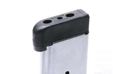 Image of Wilson Combat 1911 Magazine, .45 ACP, Full-Size, 8 Round, Extended Base Pad, Silver 47DE