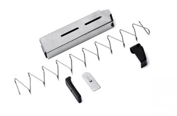 Image of Wilson Combat 1911 Magazine, .45 ACP HD, +P, Compact, 6 Round, Lo-Profile Steel Base Pad, Stainless 47OXC-HV