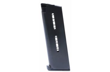 Image of Wilson Combat 1911 Pistol Magazine, .45 ACP, Compact, 7-Round, Lo-Profile Steel Base Pad, Black, 470XCB
