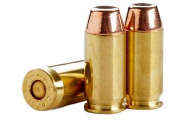 Image of Wilson Combat .45 ACP 200 Grain Flat Point Brass Pistol Ammo, 100 Rounds, A45-200-HBFP