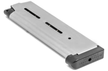 Image of Wilson Combat 47D 1911 .45 ACP 8-Round Full-Size Magazine with Standard Base, Stainless, 47D