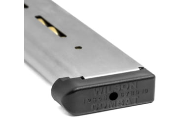 Image of Wilson Combat 47D 1911 .45 ACP 8-Round Full-Size Magazine with Standard Base, Stainless, 47D