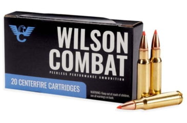 Image of Wilson Combat 6.8 SPC 120 Grain Super Shock Tip Brass Rifle Ammo, 20 Rounds, A68-120-SST