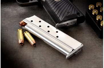 Image of Wilson Combat 920 Series Full Size 1911 Magazine, 10mm, FS, 8 Rounds, Stainless, 920-10FS8-8RD