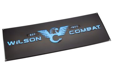 Image of Wilson Combat Aluminum Sign, Black 886