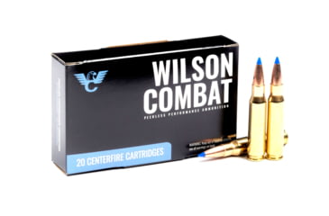 Image of Wilson Combat Barnes .308 Winchester 168 Grain Tipped Triple-Shock X Brass Cased Pistol Ammo, 20 Round, A308-168-TTSX-20RD