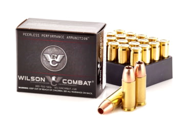 Image of Wilson Combat Barnes TAC-XP .38 Super +P 115 Grain Brass Cased Pistol Ammo, 20 Rounds, A38SU-115-TACXP-20RD