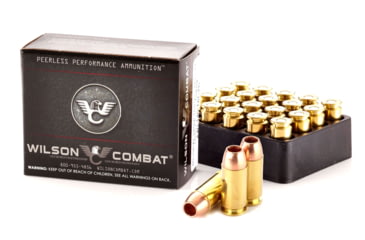 Image of Wilson Combat Barnes TAC-XP .40 S&amp;W 140 Grain Brass Cased Pistol Ammo, 1200 FPS, 20 Rounds, A40-140-TACXP-20RD