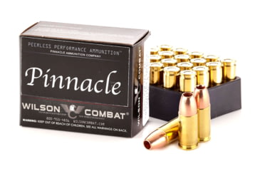 Image of Wilson Combat Barnes TAC-XP 9mm Luger 95 Grain Brass Cased Pistol Ammo, 20 Rounds, A9-95-TACXP-20RD