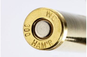 Image of Wilson Combat Barnes TTSX 300 HAMR 110 Grain Brass Cased Pistol Ammo, 200 Round, A300HMR-110-TSX-BLK-200RD