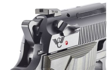 Image of Wilson Combat Battlesight, Flat Square Notch, Serrated Blade,.270in Beretta Black 630SQ-S