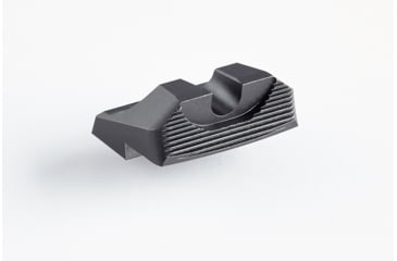 Image of Wilson Combat Battlesight Rear Sight for Glock, U-Notch, Serrated Blade, Black, 933B