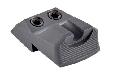 Image of Wilson Combat Battlesight, Serrated Blade, Black, .165in, Wide U-Notch 840