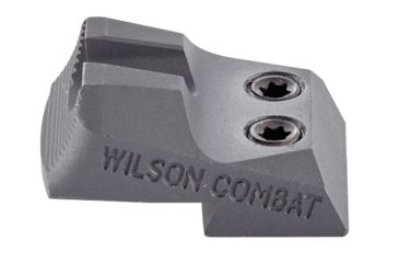 Image of Wilson Combat Battlesight, Serrated Blade, Black, .165in, Wide U-Notch 840