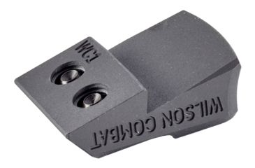 Image of Wilson Combat Battlesight, Serrated Blade, Black, .165in, Wide U-Notch 840