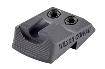 Image of Wilson Combat Battlesight, Serrated Blade, Black, .165in, Wide U-Notch 840