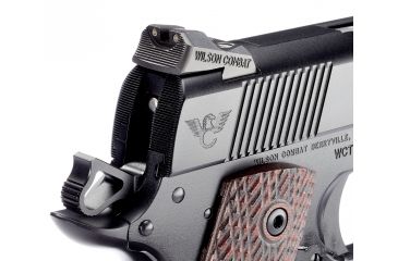 Image of Wilson Combat Battlesight, Square Notch, Serrated Blade, Tritium 598SQ