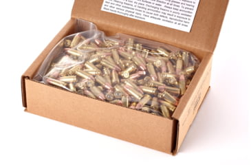 Image of Wilson Combat Berry HBFN Remanufactured 135 Grain Brass Cased Pistol Ammo, 400 Rounds, RA9-135-HBFN-400RD