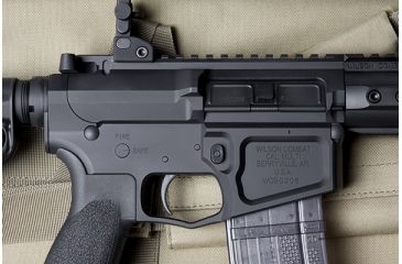 Image of Wilson Combat AR-15 Billet Stripped Upper Receiver, 5.56x45mm NATO, Black, TR-UPPER-BIL