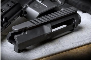 Image of Wilson Combat AR-15 Billet Stripped Upper Receiver, 5.56x45mm NATO, Black, TR-UPPER-BIL