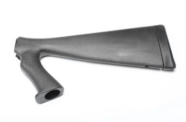 Image of Wilson Combat Buttstock Assembly, SpeedFeed, Tactical, Short, Black Polymer, Silver SGBS-TACTS