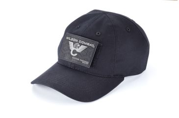Image of Wilson Combat Cap with Blank Patch Field, Black 833