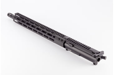 Image of Wilson Combat Complete Upper Receiver, Protector, 300 HAMR, 16 inch Barrel, Mid Length, 1-15 Twist, 5/8x24 Thread, M-LOK Handguard, Q-COMP, Armor-Tuff, Black, TR-UF300HLEM16RQ15B