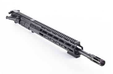 Image of Wilson Combat Complete Upper Receiver, Ranger, 300 HAMR, 16 inch Barrel, Mid Length, 1-15 Twist, 5/8 24 Thread, M-LOK Handguard, Q-COMP, Armor-Tuff, Black, TR-UF300HRAM16RQ15B