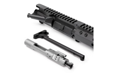 Image of Wilson Combat Complete Upper Receiver, Recon, 6.8mm Remington SPC, 16 inch Barrel, Mid Length, 1-11 Twist, 5/8x24 Thread, M-LOK Handguard, Q-COMP, Armor-Tuff, Black, TR-UF68RCM16FQ11B