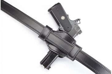 Image of Wilson Combat Covert Carry QD Holster, 1911, Left Hand, Black Leather CC1BLL15