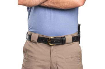 Image of Wilson Combat Cowhide Leather Single Pistol Magazine Pouch, Wilson Combat EDC X9, Right, Black, CSM9BLR15