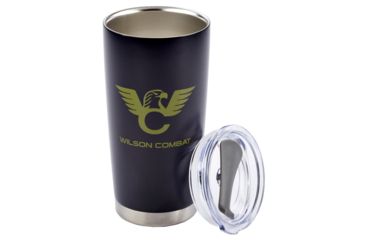Image of Wilson Combat CQB, Stainless Steel Tumbler, 20 oz, Black 872