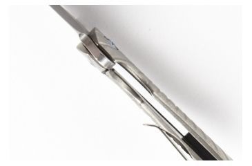 Image of Wilson Combat Defiant Starburst Flipper, Titanium Framelock, Silver WTK-DSF